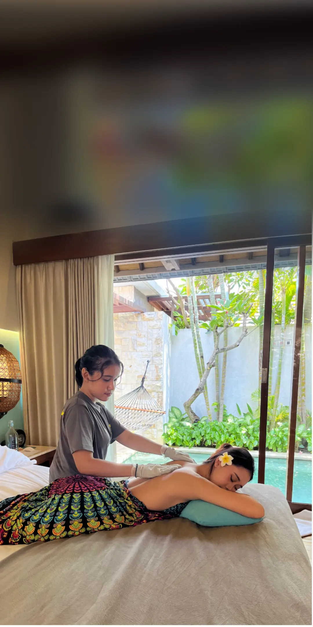 Dokumentasi asli sesi terapi home visit RN Therapeutic di rumah pelanggan