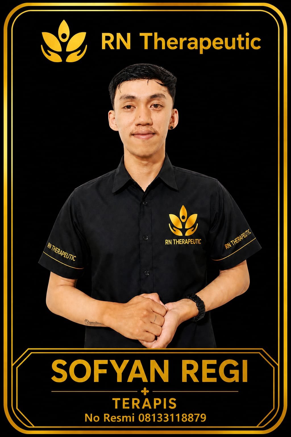 Sofyan Regi, Terapis RN Therapeutic
